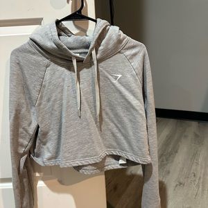 Gym shark women cropped hoodie